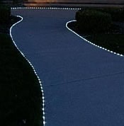 An example of LED rope lights